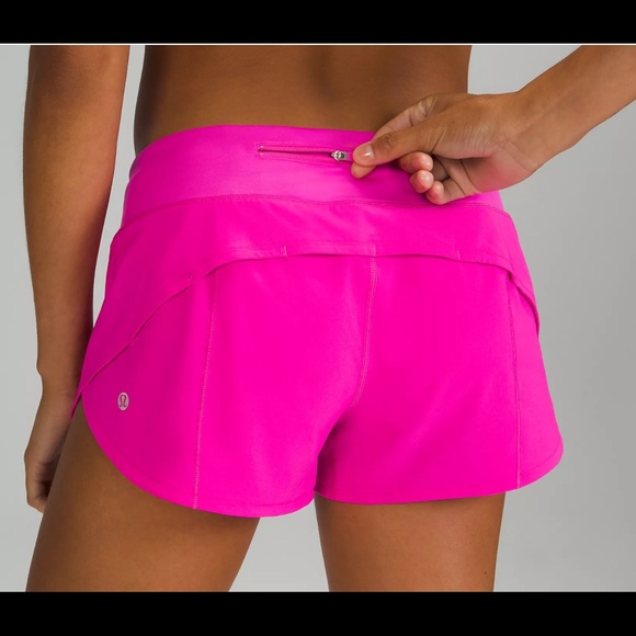NWT lululemon Speed Up short, pow pink, 6 - Picture 4 of 7
